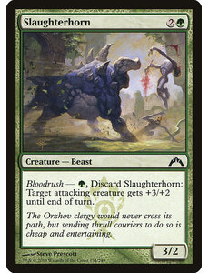 Magic: The Gathering Slaughterhorn (134) Moderately Played