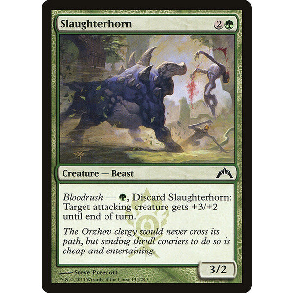 Magic: The Gathering Slaughterhorn (134) Moderately Played