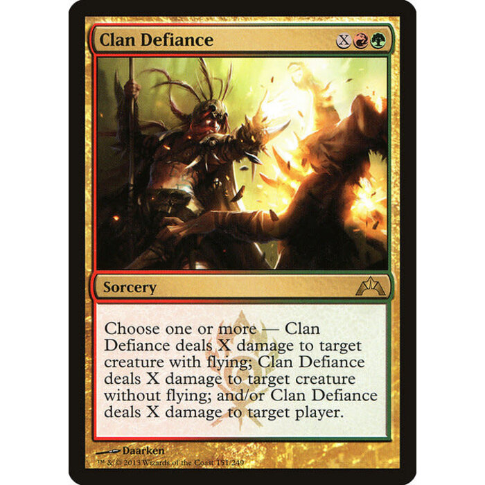 Magic: The Gathering Clan Defiance (151) Lightly Played