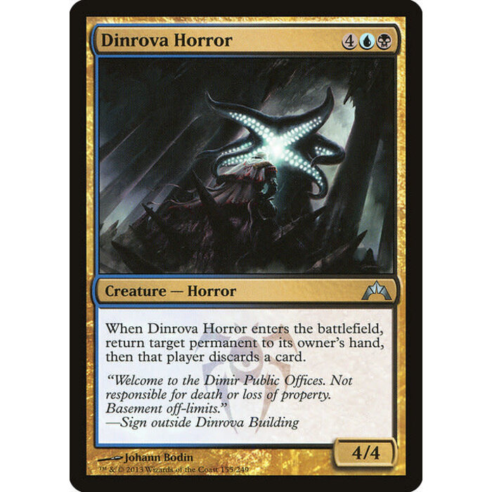 Magic: The Gathering Dinrova Horror (155) Lightly Played