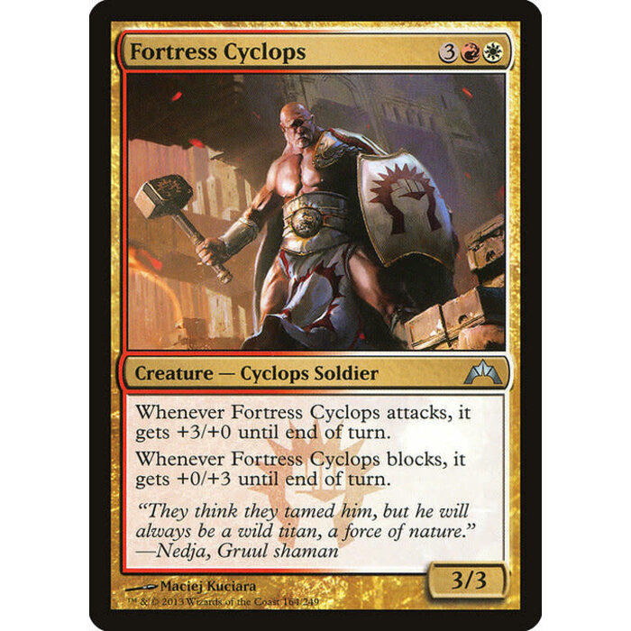 Magic: The Gathering Fortress Cyclops (164) Lightly Played