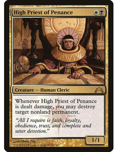 Magic: The Gathering High Priest of Penance (171) Lightly Played