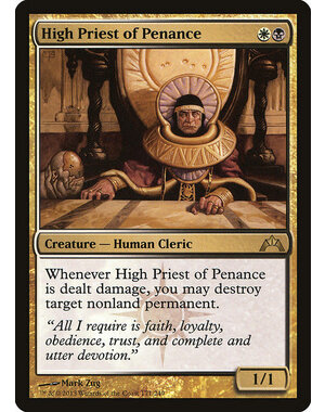 Magic: The Gathering High Priest of Penance (171) Lightly Played
