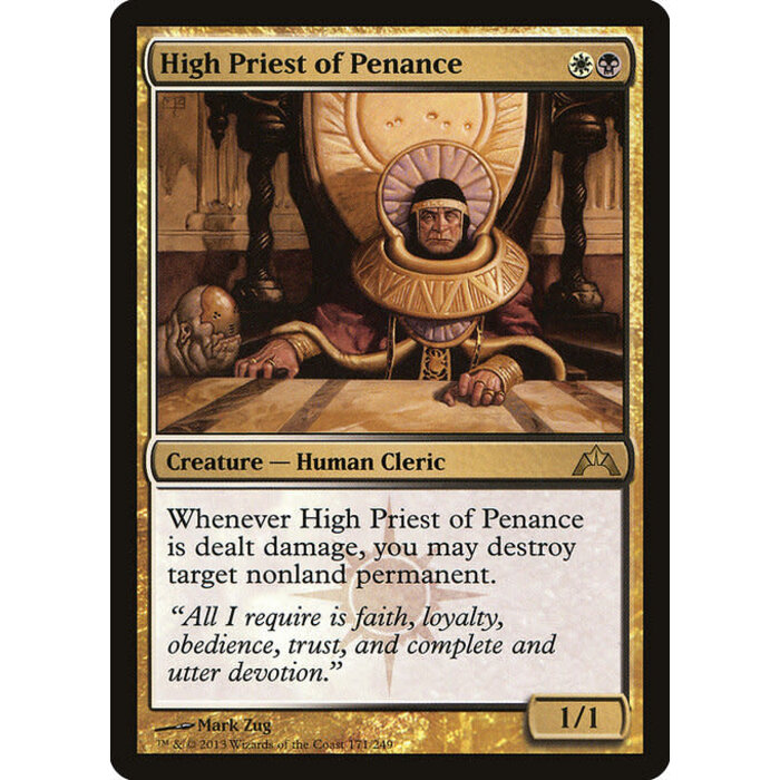 Magic: The Gathering High Priest of Penance (171) Lightly Played
