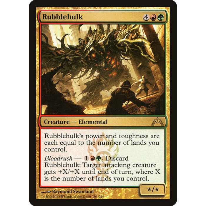 Magic: The Gathering Rubblehulk (191) Lightly Played