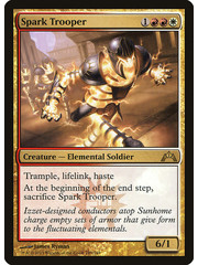 Magic: The Gathering Spark Trooper (199) Moderately Played