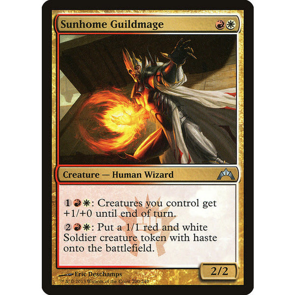 Magic: The Gathering Sunhome Guildmage (200) Lightly Played