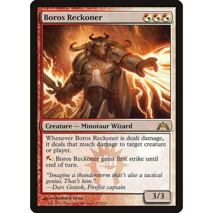 Magic: The Gathering Boros Reckoner (215) Lightly Played