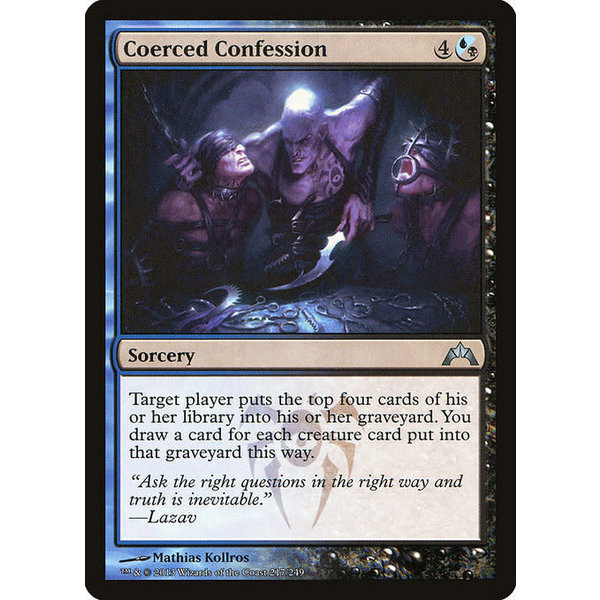 Magic: The Gathering Coerced Confession (217) Lightly Played