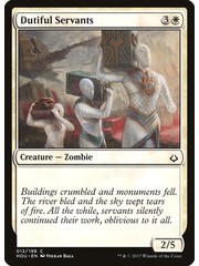 Magic: The Gathering Dutiful Servants (012) Lightly Played