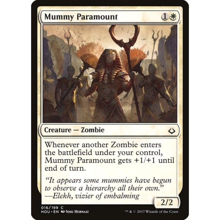 Magic: The Gathering Mummy Paramount (016) Lightly Played