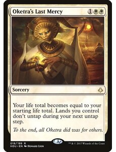 Magic: The Gathering Oketra's Last Mercy (018) Lightly Played