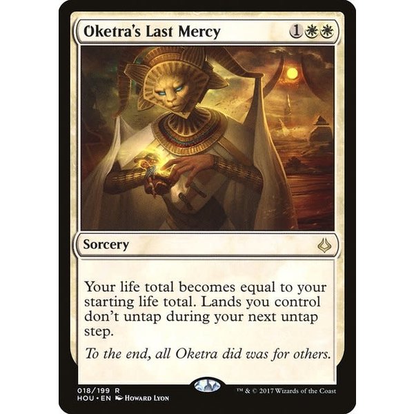 Magic: The Gathering Oketra's Last Mercy (018) Lightly Played