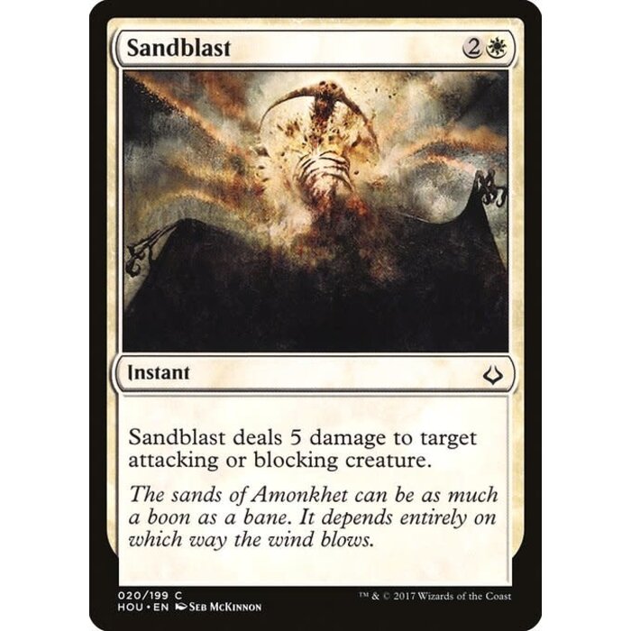 Magic: The Gathering Sandblast (020) Lightly Played