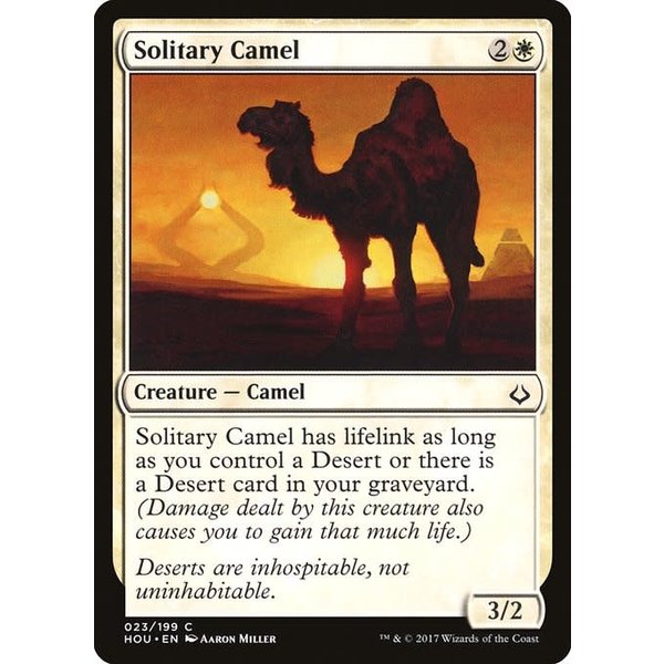 Magic: The Gathering Solitary Camel (023) Lightly Played