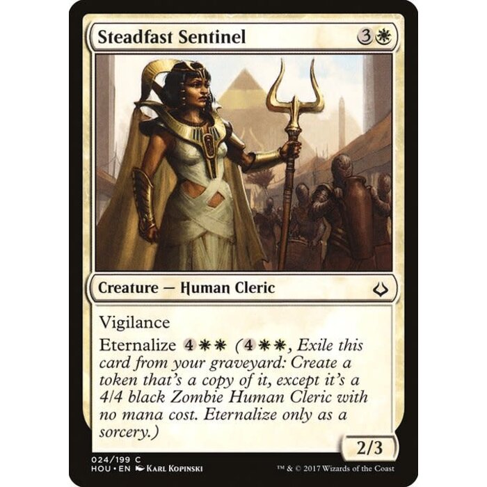 Magic: The Gathering Steadfast Sentinel (024) Lightly Played