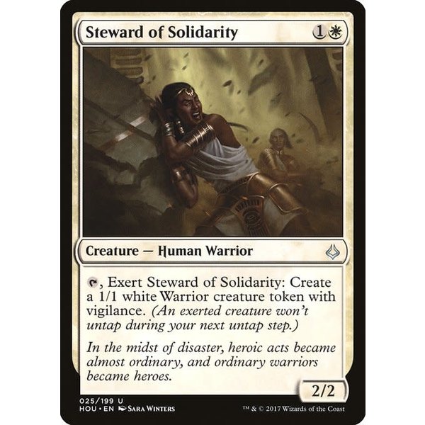 Magic: The Gathering Steward of Solidarity (025) Lightly Played