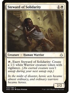 Magic: The Gathering Steward of Solidarity (025) Near Mint