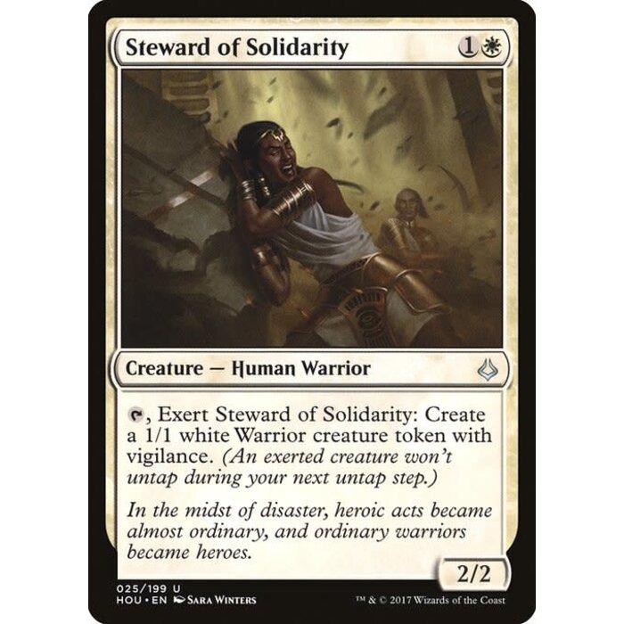 Magic: The Gathering Steward of Solidarity (025) Near Mint