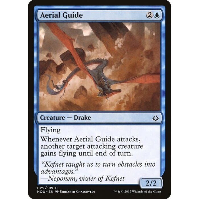 Magic: The Gathering Aerial Guide (029) Lightly Played