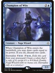 Magic: The Gathering Champion of Wits (031) Lightly Played