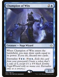 Magic: The Gathering Champion of Wits (031) Lightly Played
