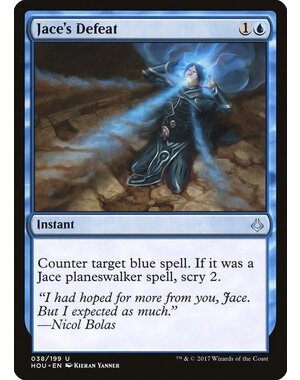 Magic: The Gathering Jace's Defeat (038) Lightly Played Foil