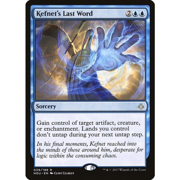 Magic: The Gathering Kefnet's Last Word (039) Lightly Played