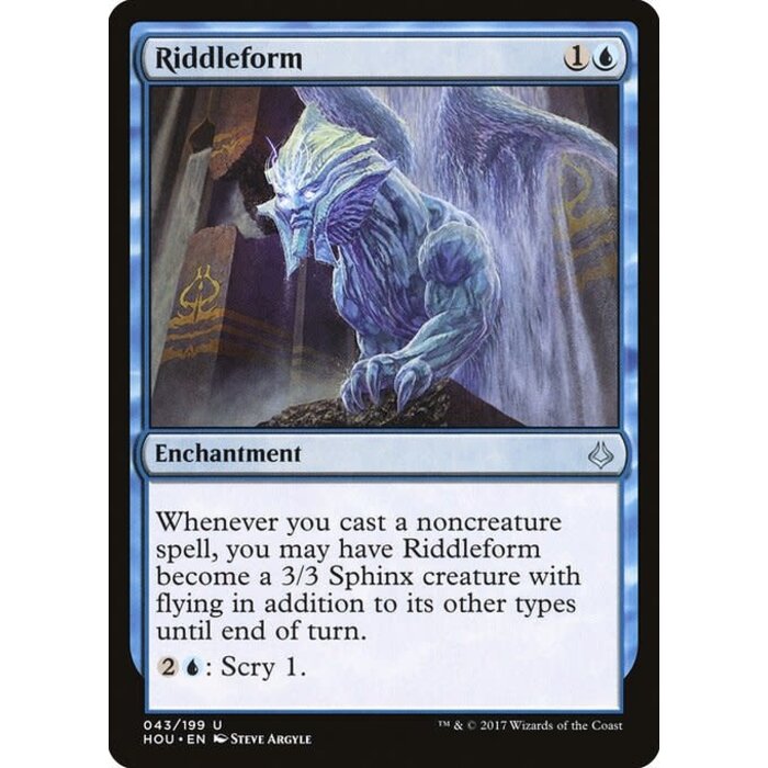 Magic: The Gathering Riddleform (043) Lightly Played