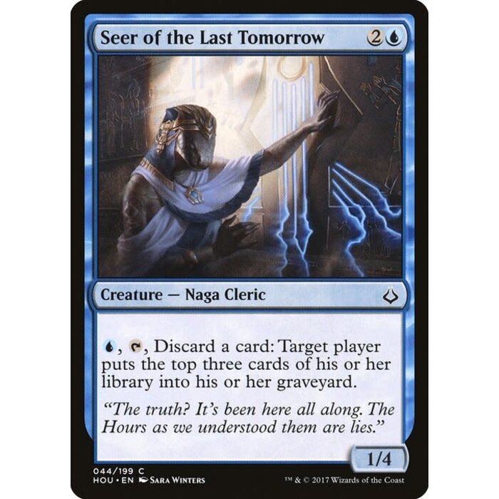 Magic: The Gathering Seer of the Last Tomorrow (044) Lightly Played