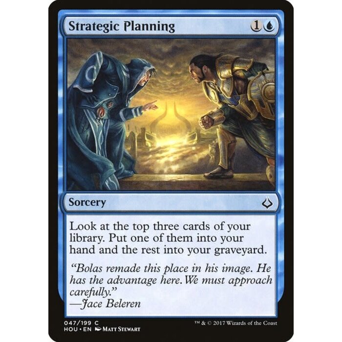 Magic: The Gathering Strategic Planning (047) Lightly Played