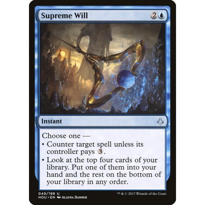 Magic: The Gathering Supreme Will (049) Near Mint