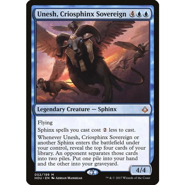 Magic: The Gathering Unesh, Criosphinx Sovereign (052) Moderately Played