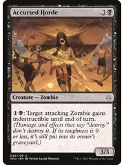 Magic: The Gathering Accursed Horde (056) Near Mint