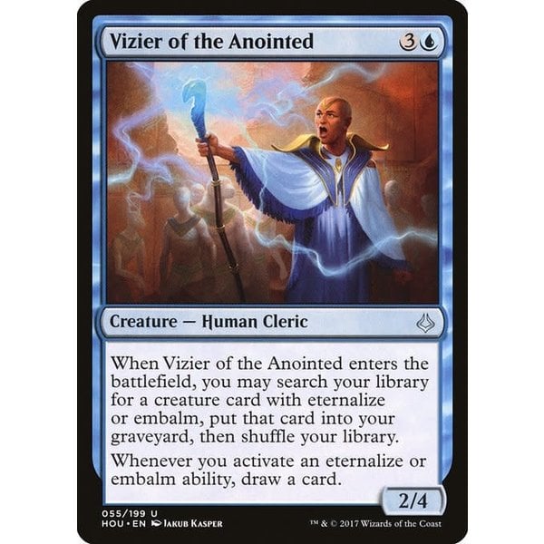 Magic: The Gathering Vizier of the Anointed (055) Lightly Played