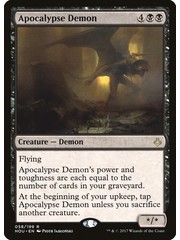 Magic: The Gathering Apocalypse Demon (058) Lightly Played