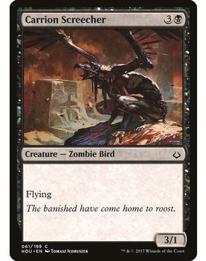 Magic: The Gathering Carrion Screecher (061) Lightly Played