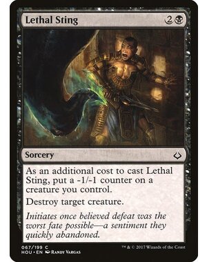Magic: The Gathering Lethal Sting (067) Lightly Played