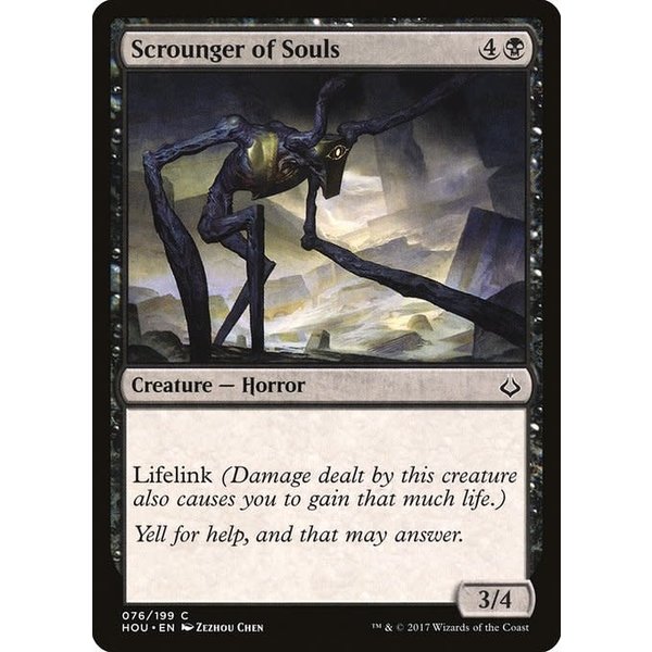 Magic: The Gathering Scrounger of Souls (076) Lightly Played