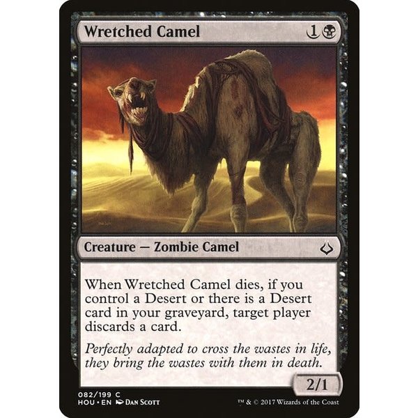 Magic: The Gathering Wretched Camel (082) Lightly Played