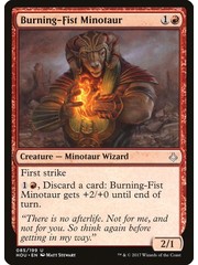 Magic: The Gathering Burning-Fist Minotaur (085) Lightly Played