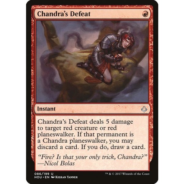 Magic: The Gathering Chandra's Defeat (086) Lightly Played