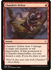 Magic: The Gathering Chandra's Defeat (086) Lightly Played Foil