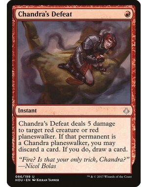 Magic: The Gathering Chandra's Defeat (086) Lightly Played Foil
