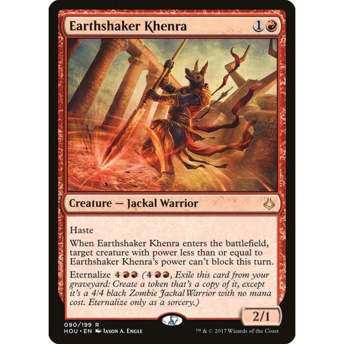Magic: The Gathering Earthshaker Khenra (090) Lightly Played