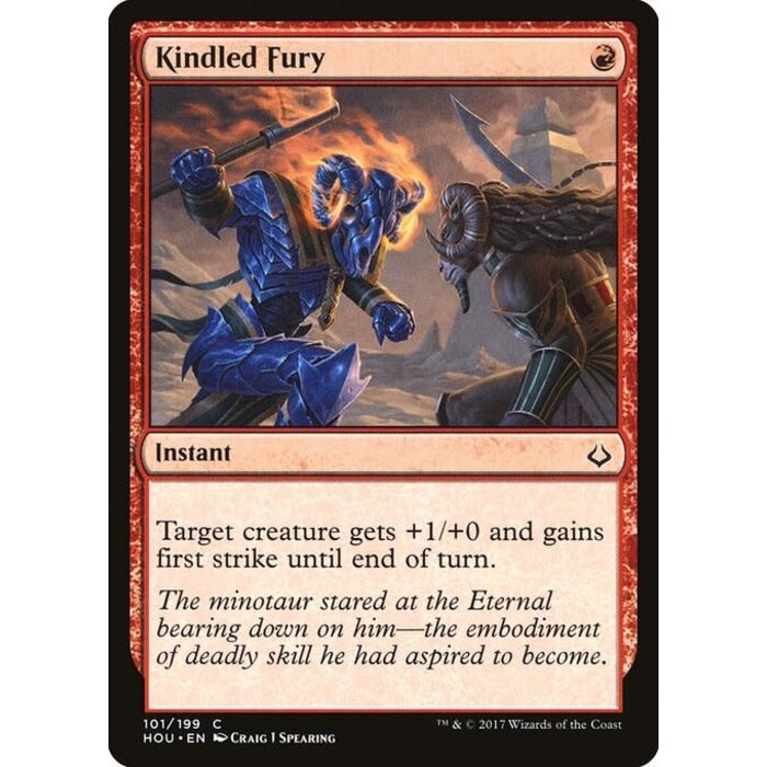 Magic: The Gathering Kindled Fury (101) Lightly Played