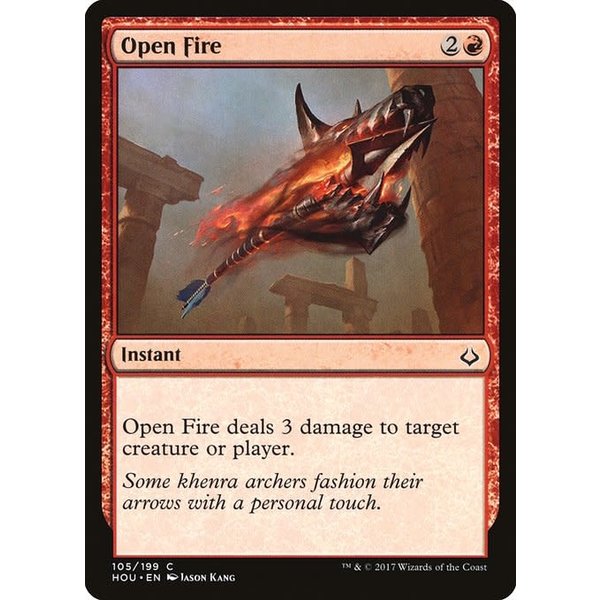 Magic: The Gathering Open Fire (105) Lightly Played