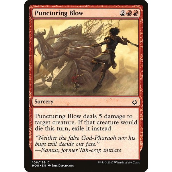 Magic: The Gathering Puncturing Blow (106) Lightly Played