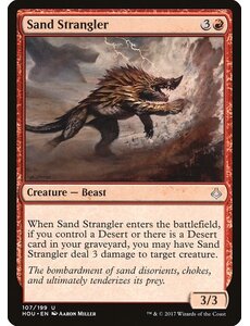 Magic: The Gathering Sand Strangler (107) Lightly Played