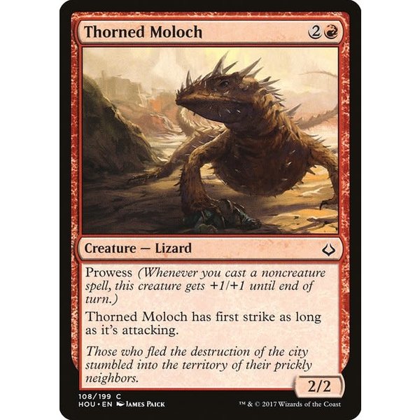 Magic: The Gathering Thorned Moloch (108) Lightly Played